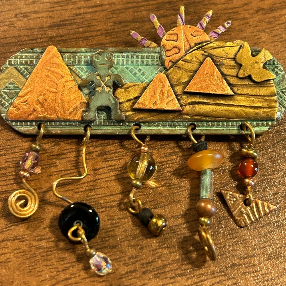 Beautiful Vintage Native American Brooch